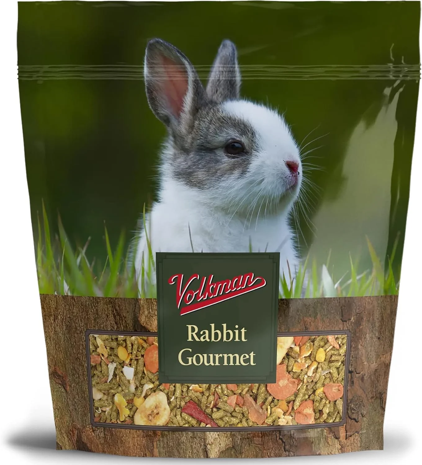 غذای خرگوش ولکمن گورمت مخصوص حیوانات کوچک، 4 پوند