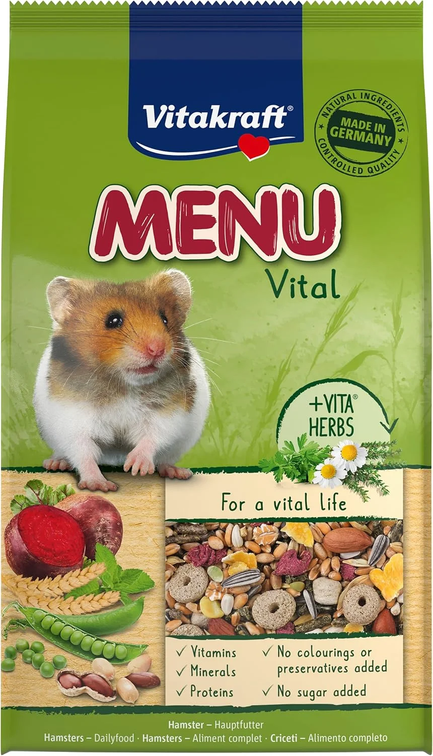 غذای کامل همستر ویتاکرافت منو ویتال، ۱ کیلوگرم