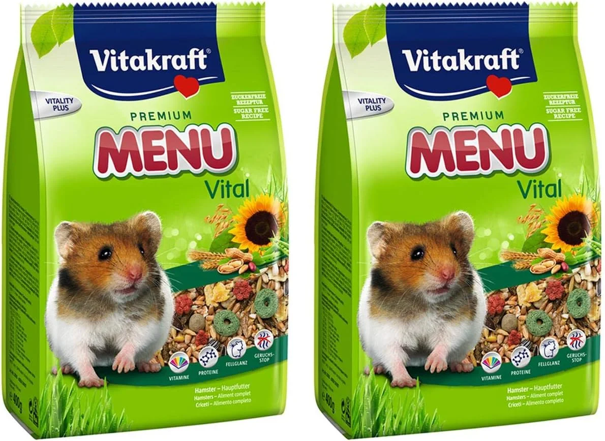 غذای کامل همستر ویتاکرافت مدل منو ویتال (بسته 2 عددی)