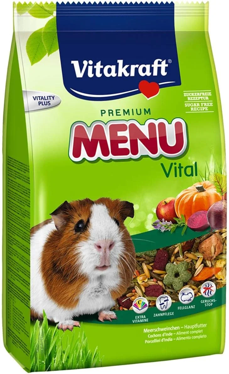 غذای کامل خوکچه هندی ویتاکرافت منو ویتال ۱ کیلوگرم