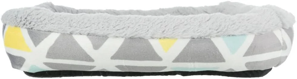 تخت خواب مربعی نرم و راحت خرگوش تریکسی برای حیوانات خانگی کوچک - خاکستری/30X6X22CM