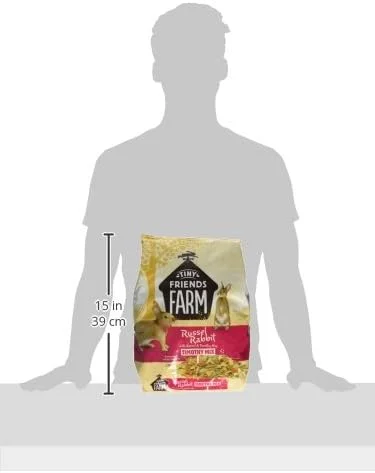 غذای کامل ممتاز خرگوش راسل Supreme Petfoods با طعم هویج و تره فرنگی ۴ بسته ۲.۵ کیلوگرمی (۱۰۰۰۰ گرم)