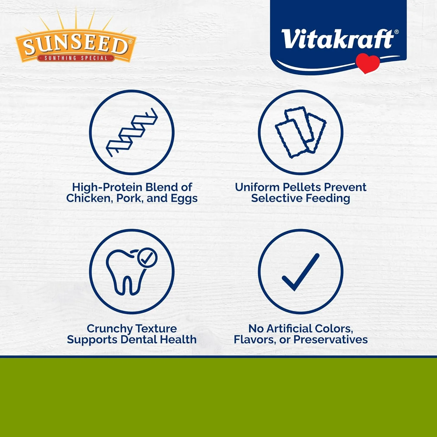 غذای کامل و مقوی سنجاب Vita Prima Sunseed، پروتئین بالا، 1.36 کیلوگرم، بسته 2 عددی