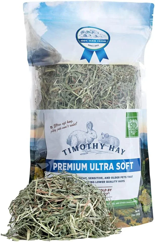 یونجه تیموتی فوق العاده نرم ممتاز Small Pet Select، مناسب خرگوش، خوکچه هندی، چینچیلا، 425 گرم