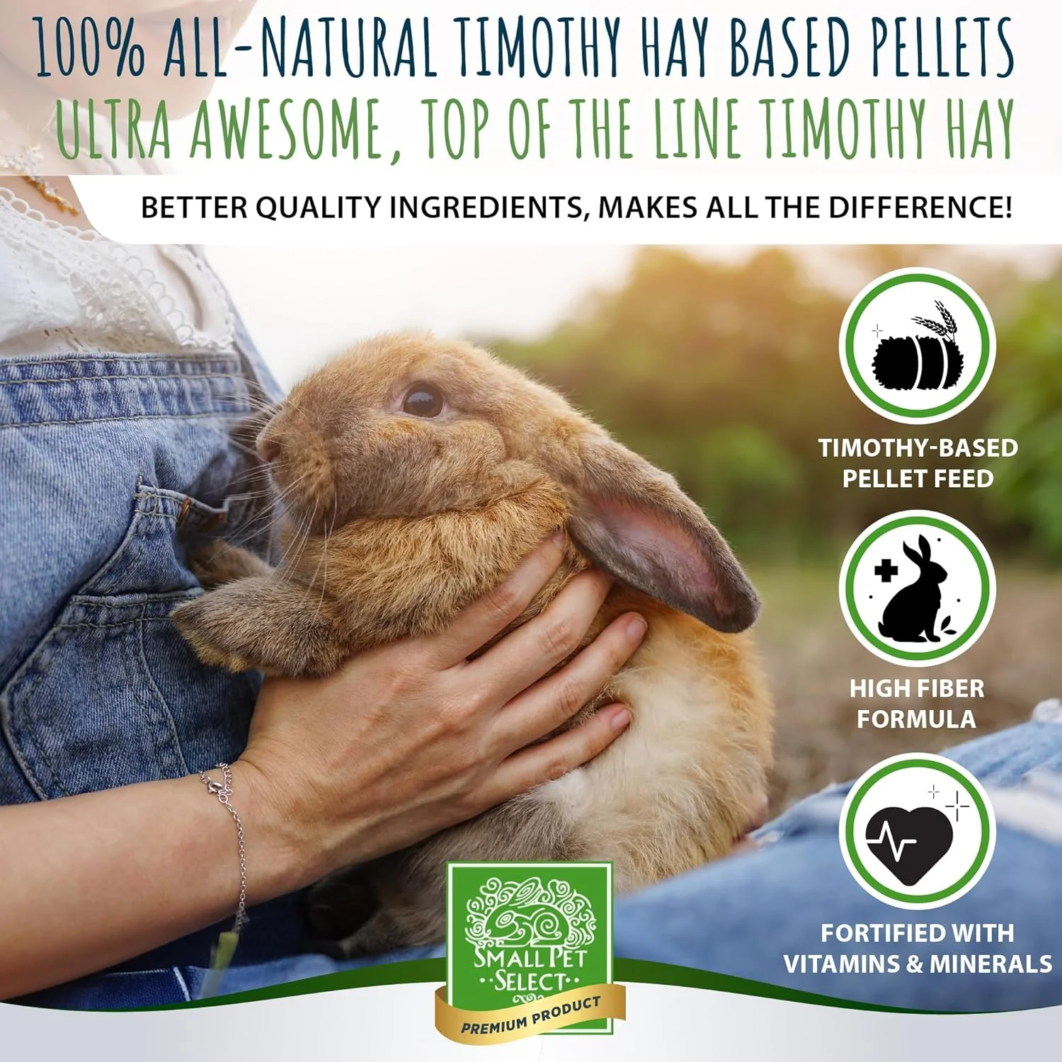 غذای پلت خرگوش Small Pet Select، 10 پوند