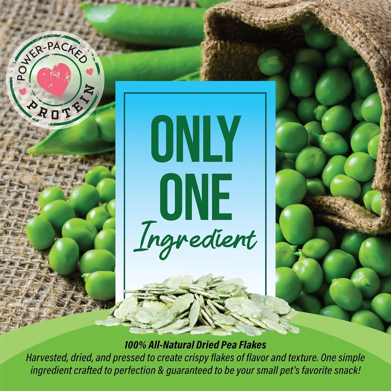 تکه های نخود فرنگی Small Pet Select، ۲۲۶ گرم