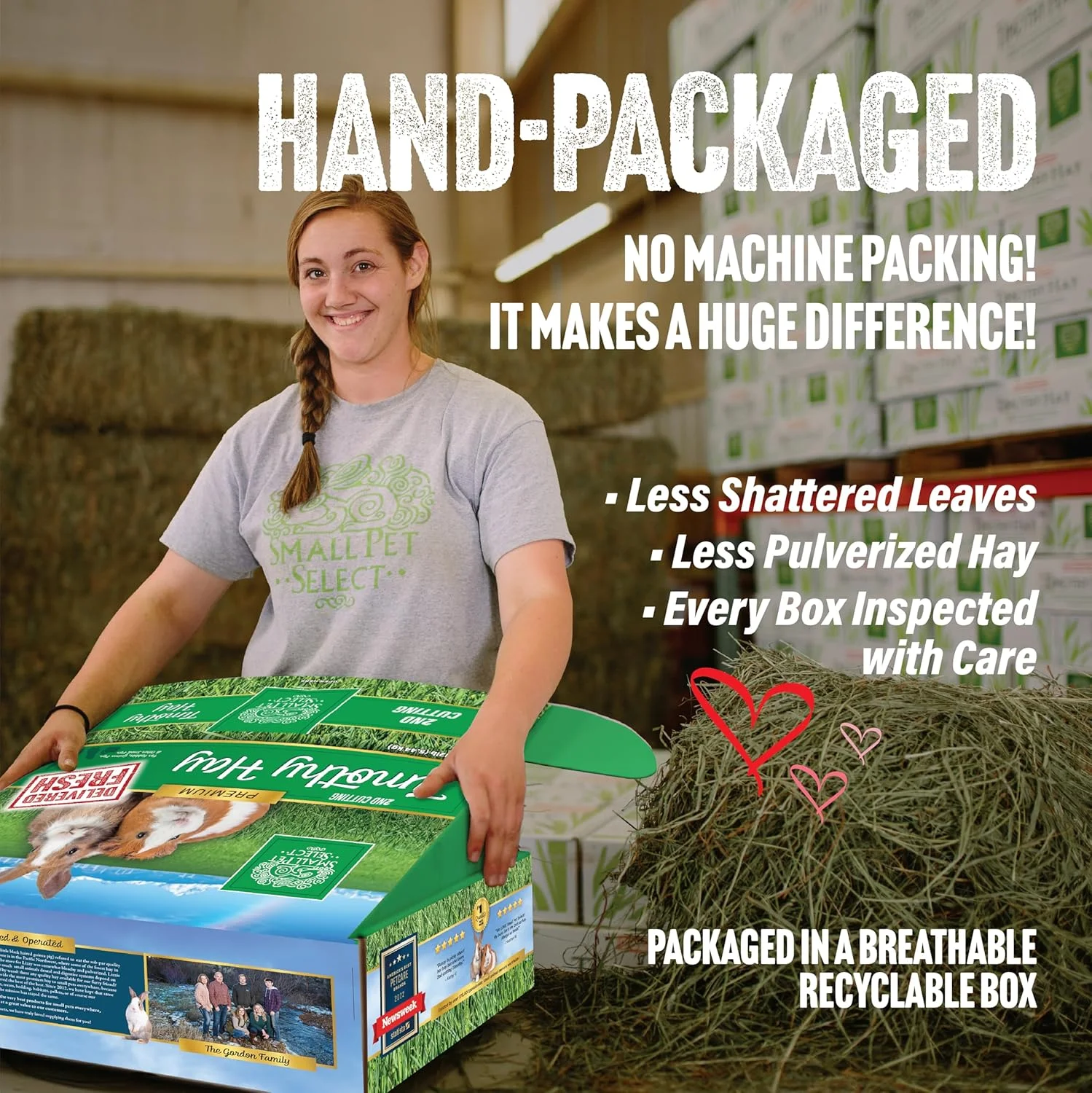 یونجه تیموتی درجه دو Small Pet Select، غذای حیوانات خانگی TIMOTHYHAY-022