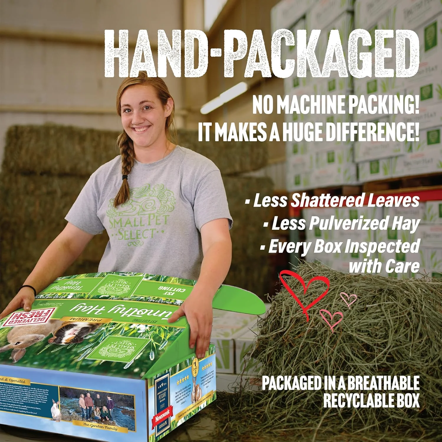 غذای یونجه تیموتی درجه یک Small Pet Select با فیبر بالا، 4.5 کیلوگرم غذای یونجه تیموتی درجه یک Small Pet Select با فیبر بالا، 4.5 کیلوگرم