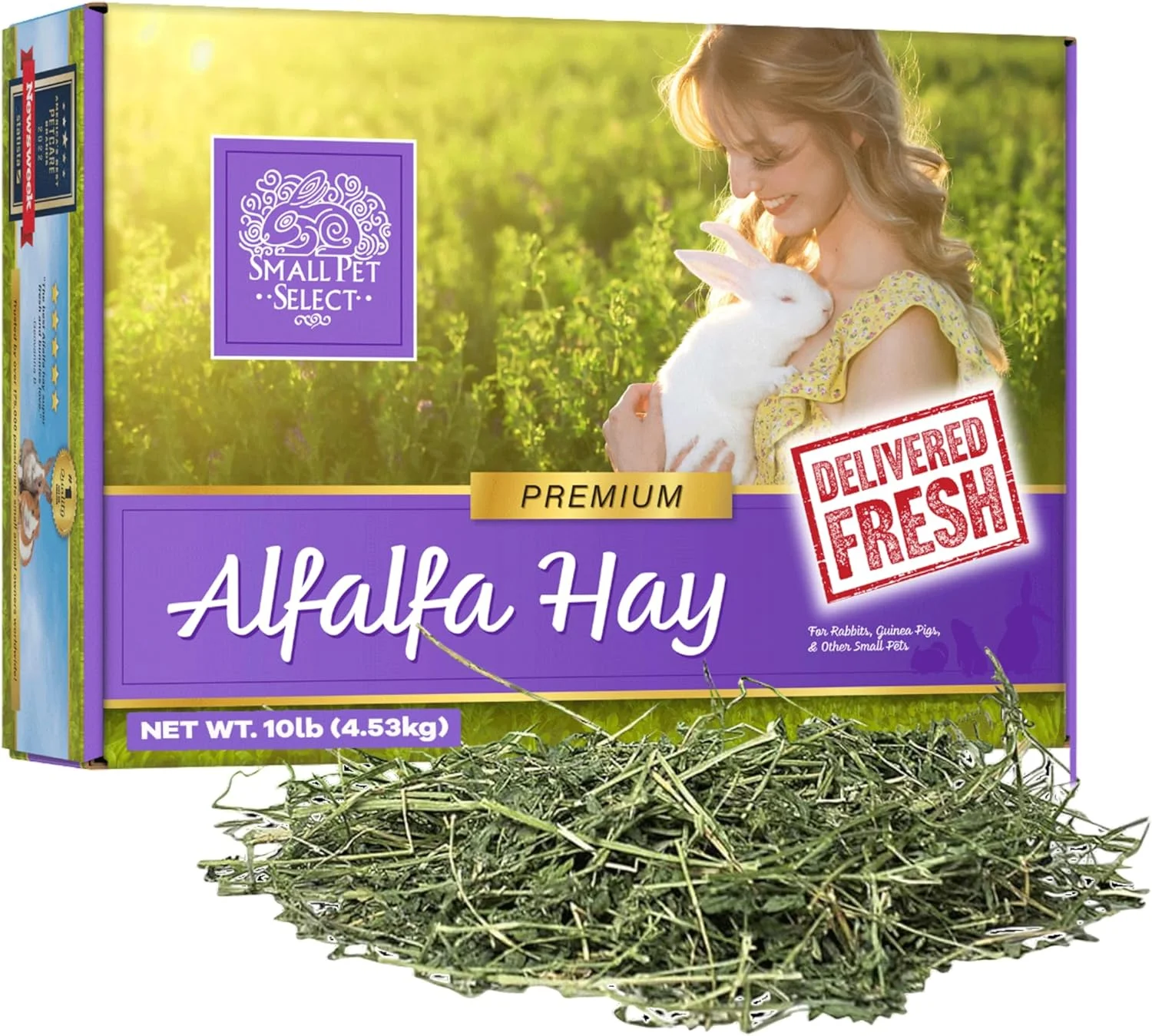 یونجه خشک مخصوص حیوانات خانگی کوچک، 4.5 کیلوگرم