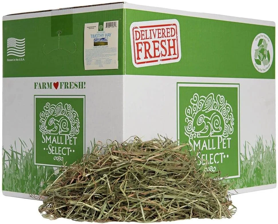 یونجه تیموتی درجه 3 بسیار نرم Small Pet Select، خوراک حیوانات خانگی، 9 کیلوگرمی