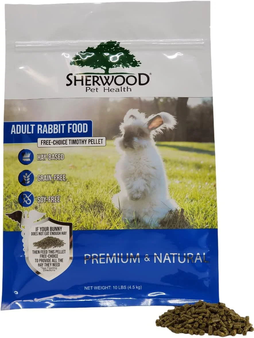 غذای خرگوش بالغ Sherwood Pet Health - پلت یونجه Timothy (10)