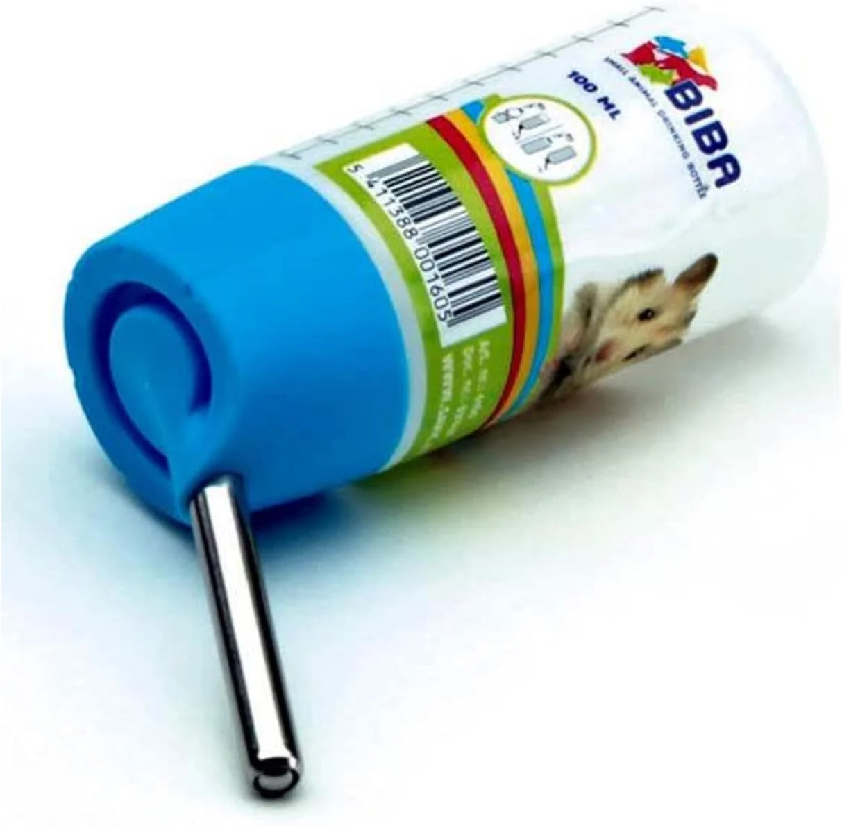 بطری آب ساویچ بیبا برای همستر و خوکچه هندی، بطری آب ضد نشت با قابلیت نصب روی قفس، مناسب برای حیوانات کوچک مانند همستر، خرگوش، خوکچه هندی 250 میلی لیتر