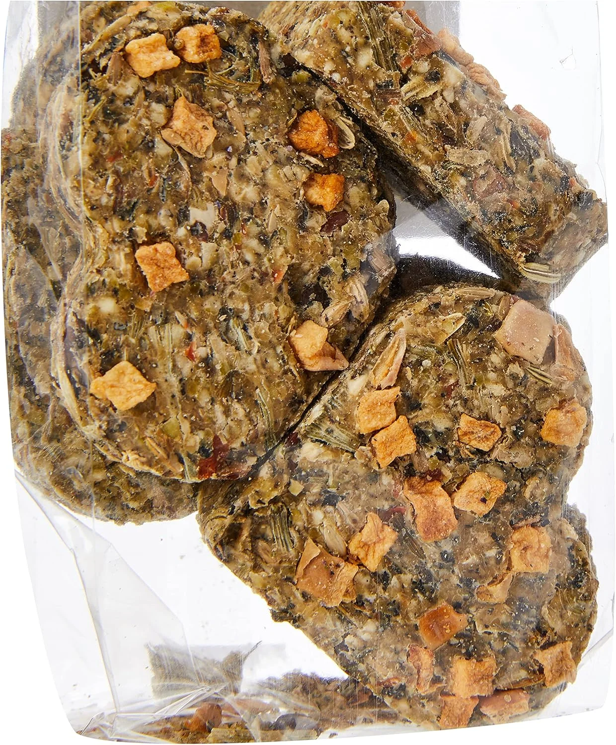 قلب های جویدنی چوبی رز با طعم سیب و بنفشه - 6 عددی