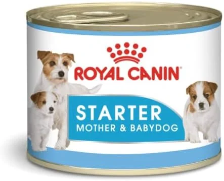 موس استارتر غذای سگ رویال کنین (قوطی) سینی، 12x195 گرم