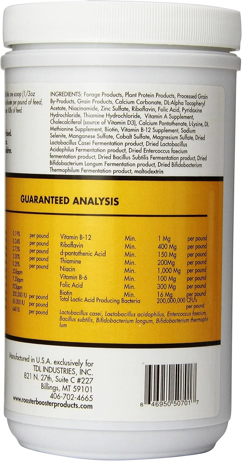 مکمل غذایی طیور Rooster Booster، 1.25 پوند