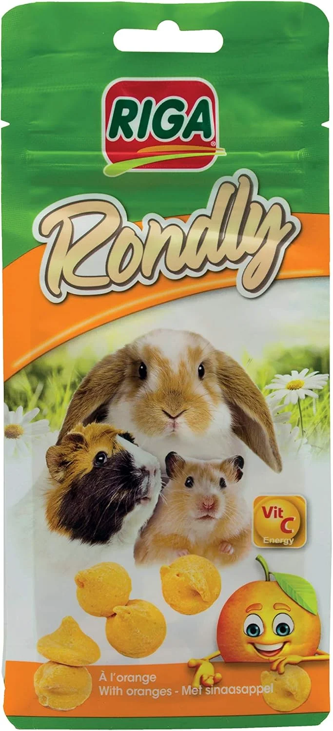 تشویقی جونده نارنجی ریگا روندلی 125 گرم