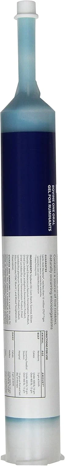 ژل خوراکی پروبیوس Bovine One برای نشخوارکنندگان، تیوب 300 سی سی