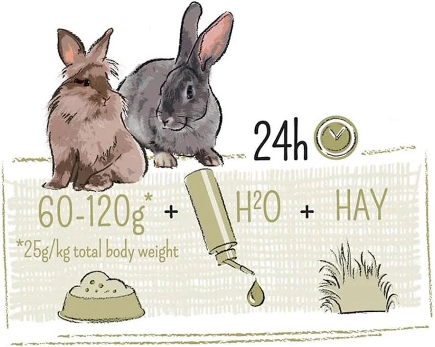 غذای خرگوش حساس پور موسلی گورمت 3 کیلوگرمی