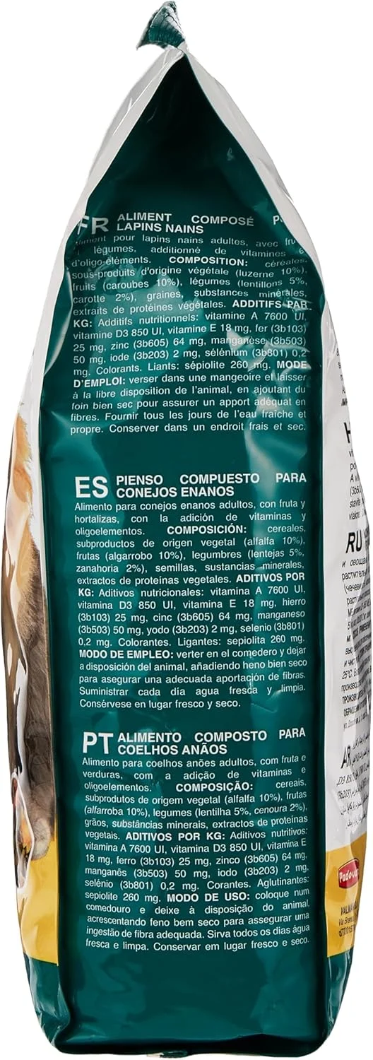 غذای خرگوش پادوان گرندمیکس کانگلیتی ۳ کیلوگرم (بسته ۲ عددی)