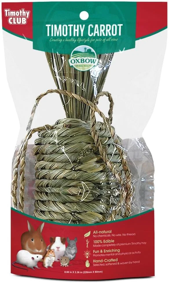 تشویقی هویج تیموتی آکس بو مناسب حیوانات کوچک - 22X60 سانتی متر
