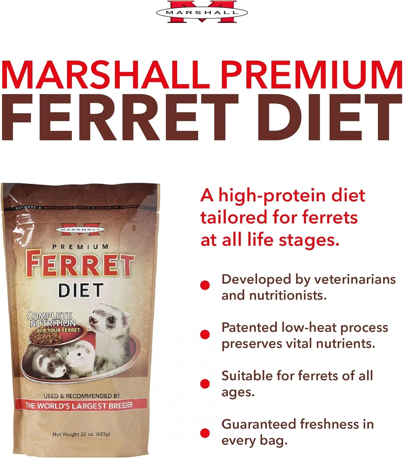 غذای ممتاز مخصوص راسوی مارشال