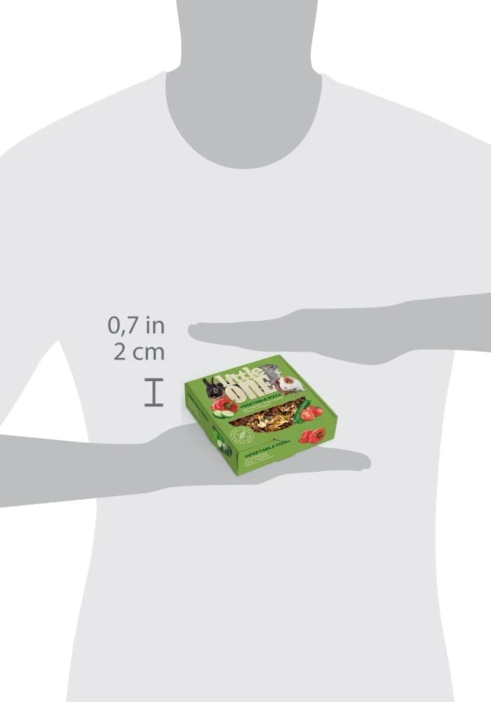 پیتزای سبزیجات مخصوص حیوانات کوچک 55 گرمی Little One