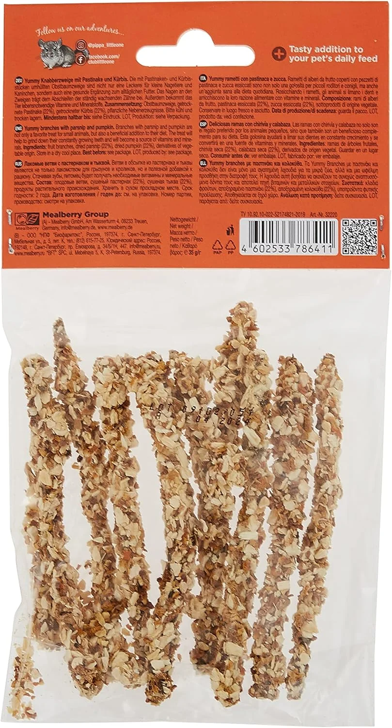 شاخه های خوشمزه لیتل وان با هویج و کدو تنبل 35 گرم