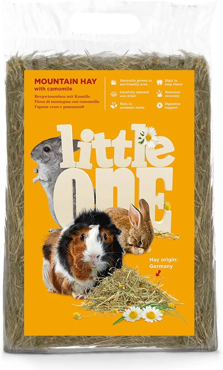 یونجه کوهی لیتل وان با بابونه برای حیوانات خانگی کوچک 400 گرم