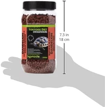 غذای کامل لاک پشت کومودو با طعم قاصدک (340 گرم)