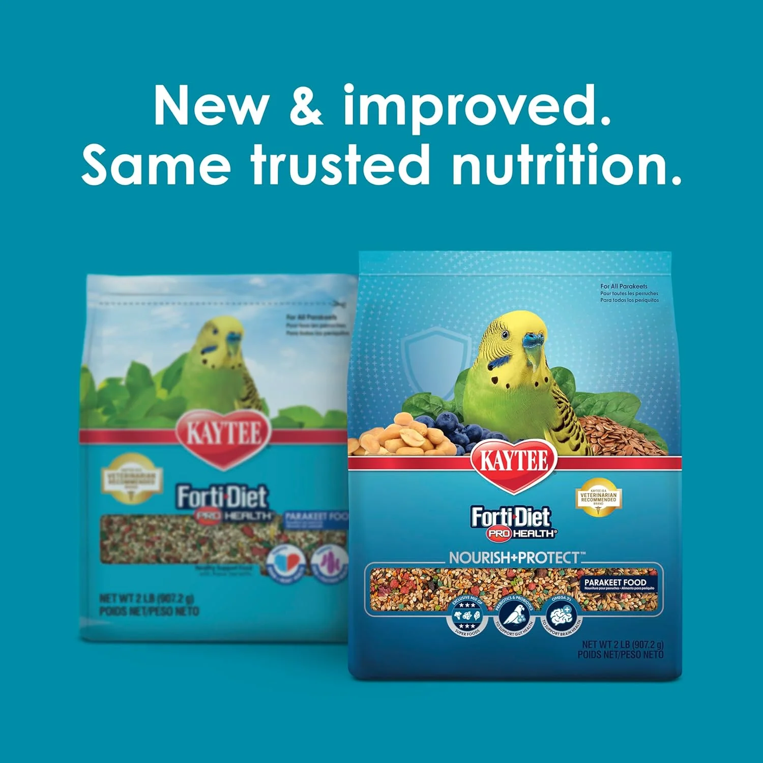 غذای طوطی کیتی فورتی-دایت پرو هلث، 2 پوند، 529193