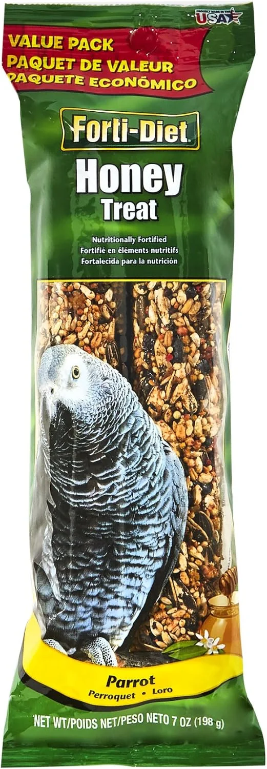 تشویقی میله ای طعم عسل مخصوص طوطی کی تی - 200 گرم