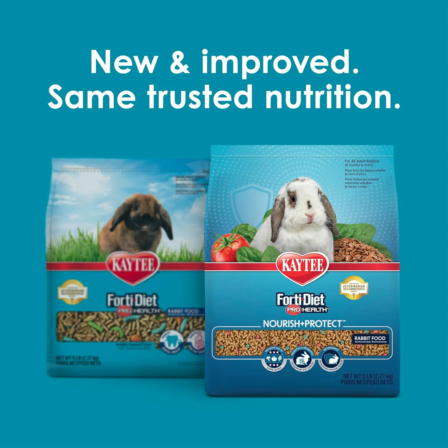 غذای خرگوش بالغ کیتی Forti-Diet Pro Health، کیسه 5 پوندی غذای خرگوش بالغ کیتی Forti-Diet Pro Health، کیسه 5 پوندی
