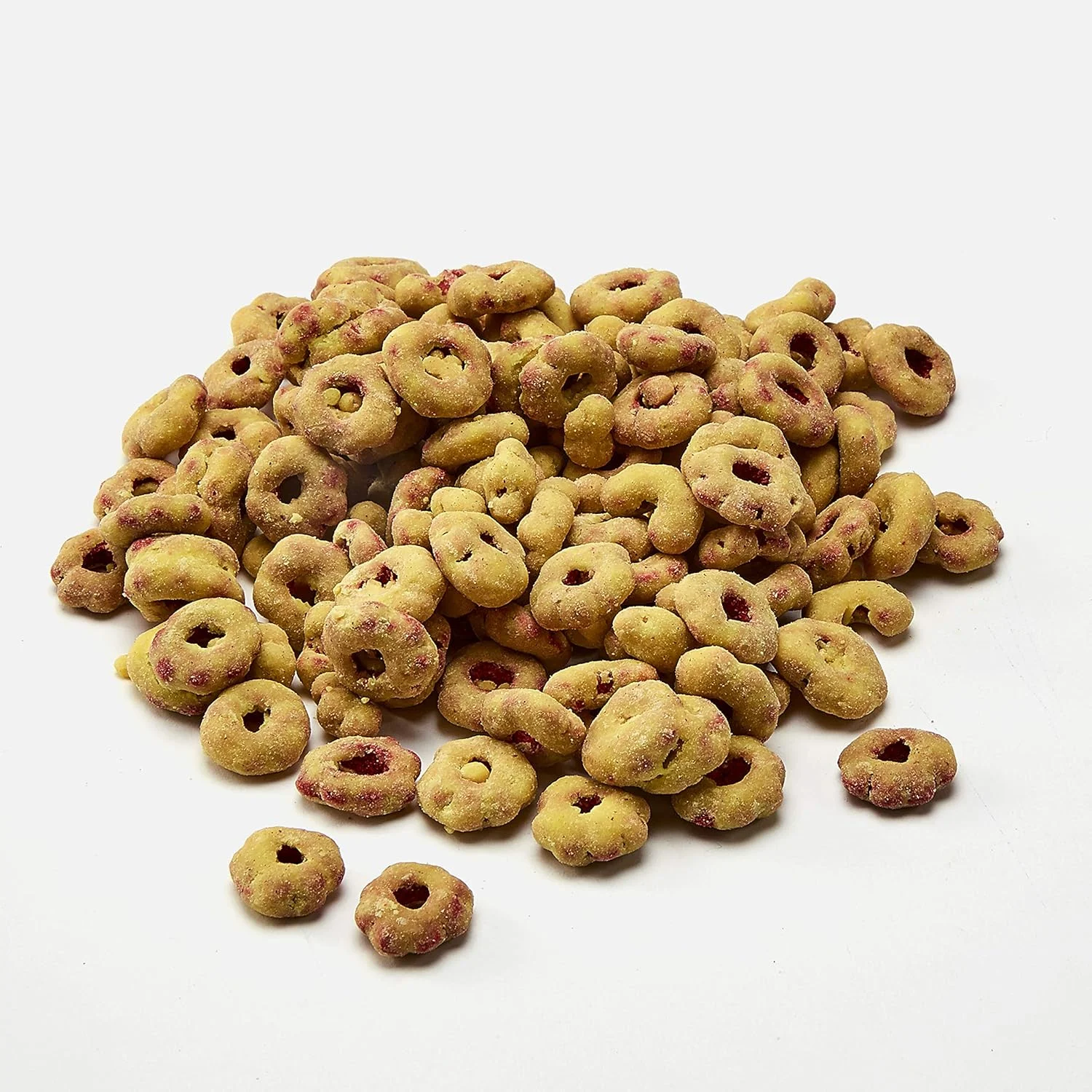 تشویقی طوطی Kaytee Fiesta با طعم توت فرنگی و موز، روکش ماست، 99 گرم