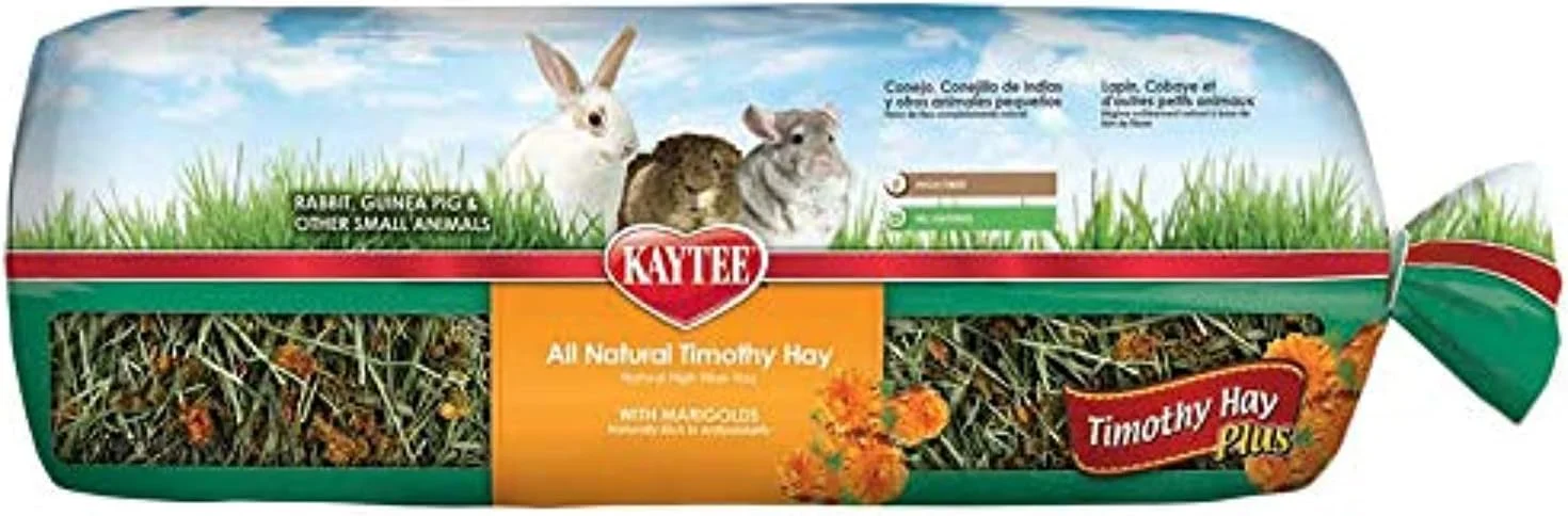 یونجه تیموتی طبیعی Kaytee با گل همیشه بهار