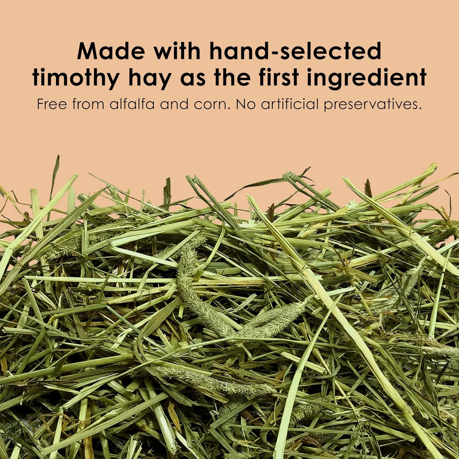 غذای کامل خرگوش کیتی، حاوی یونجه تیموتی، 4.3 کیلوگرم