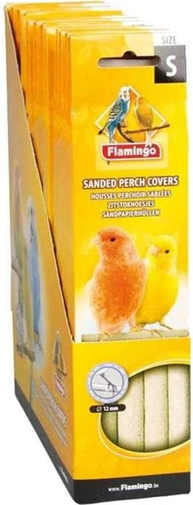 روکش میله نشیمن سمباده ای کارلی، 4 عددی، قطر 12