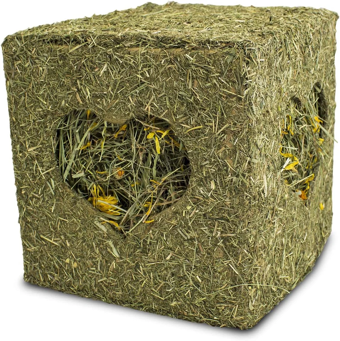 جعبه بزرگ یونجه JR FARM با گل، ۴۵۰ گرم