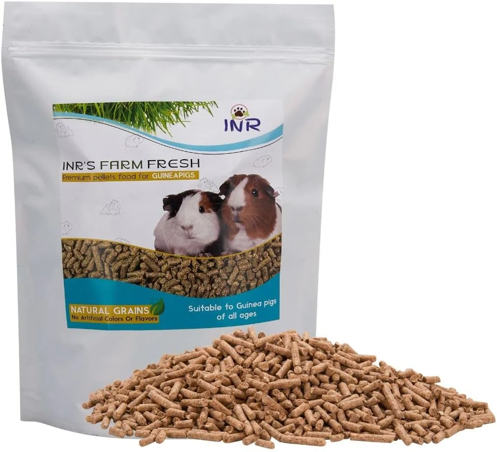 غذای پلت ممتاز و تازه مزرعه INR برای خوکچه هندی || رژیم غذایی پیشرفته برای خوکچه هندی 1 کیلوگرم