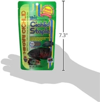 غذای بچه ماهی سیچلاید هیکاری، شناور، 2 اونس