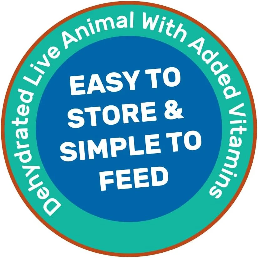 غذای خشک شده با انجماد هیکاری Bio-Pure حاوی آرتمیا و اسپیرولینا