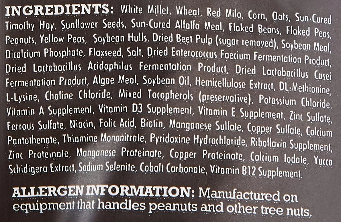 غذای جونده هیگینز ویتا گاردن مخصوص همستر و جربیل، چند رنگ، 2.5 پوند