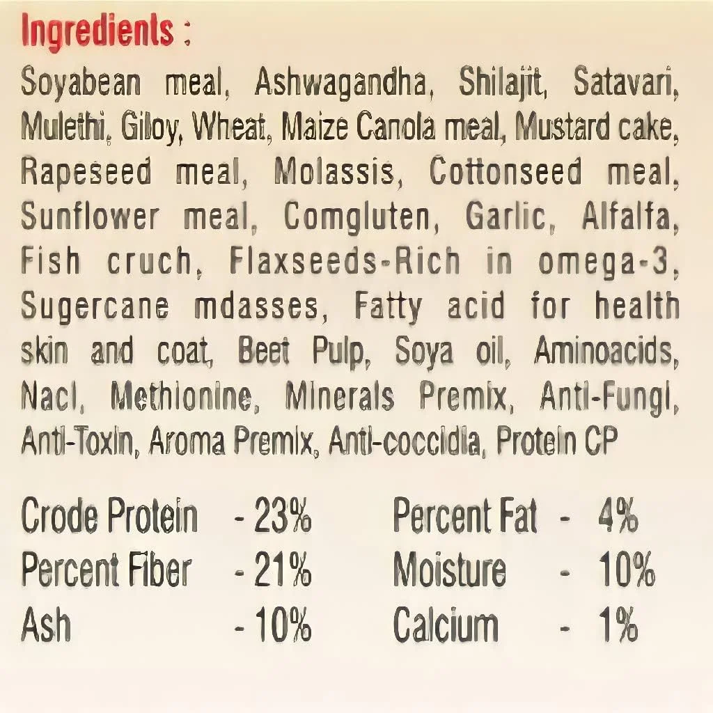 غذای خرگوش با طعم میوه های مخلوط، پلت ۱ کیلوگرمی، دارای گواهینامه ISO(9001-2015) و Fssai