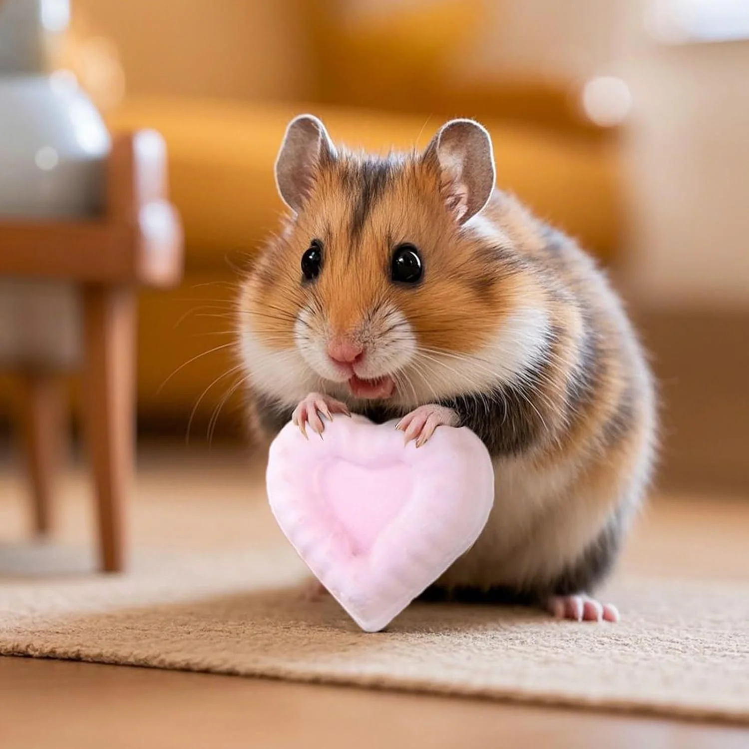 اسباب بازی جویدنی برای همستر، اسباب بازی جویدنی برای چینچیلا، سنگ آسیاب دندان حیوانات کوچک با اشکال خلاقانه برای خرگوش، سنجاب و راسو