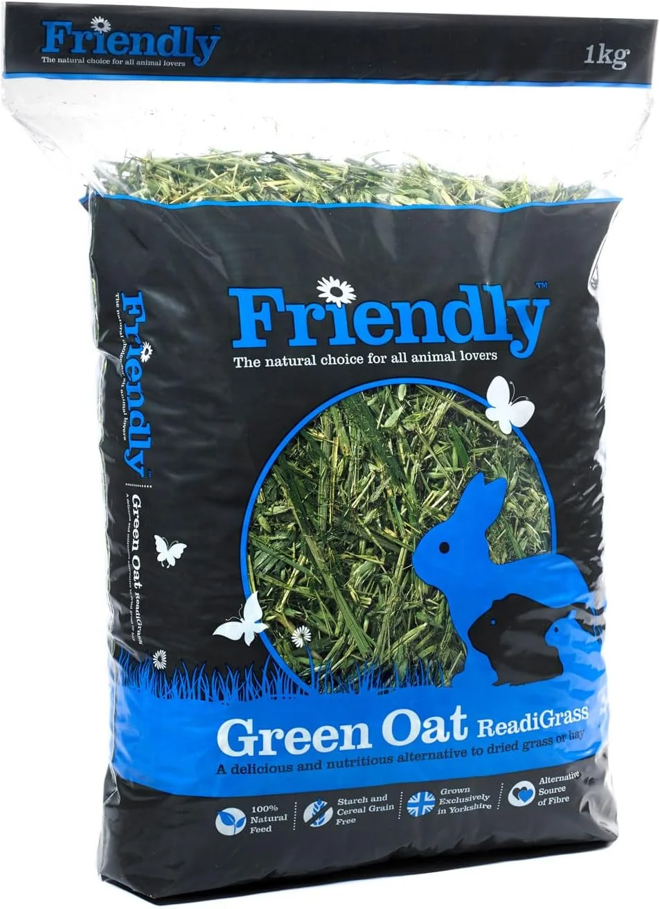 علف ری‌دی‌گرس سبز فرندشیپ استیتس لیمیتد مناسب برای حیوانات کوچک ۱ کیلوگرم (بسته ۴ عددی)
