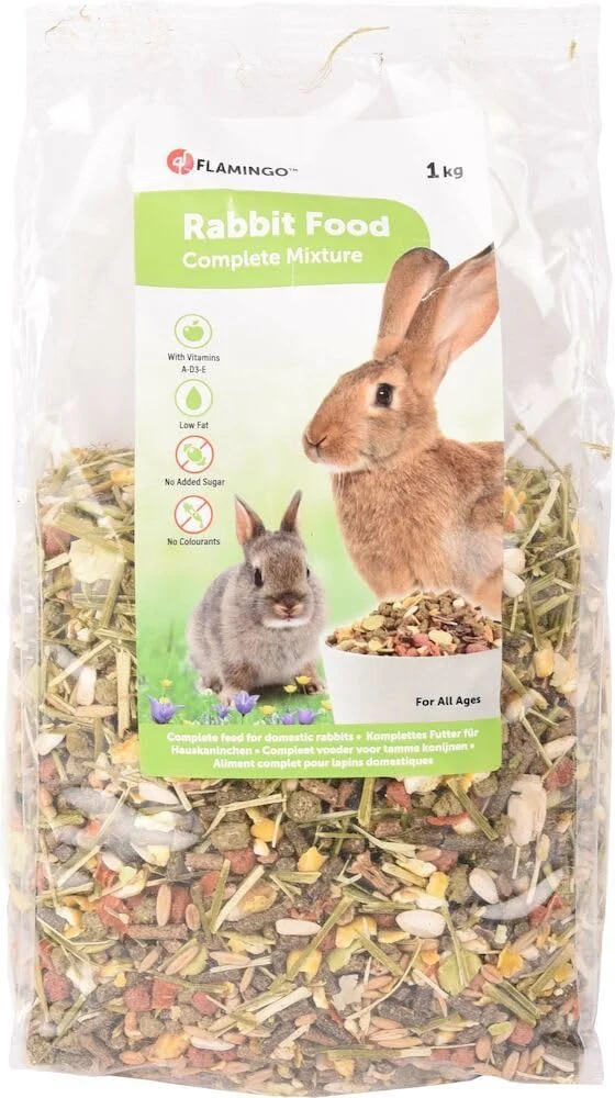 خوراک خرگوش فلامینگو ۱ کیلوگرمی