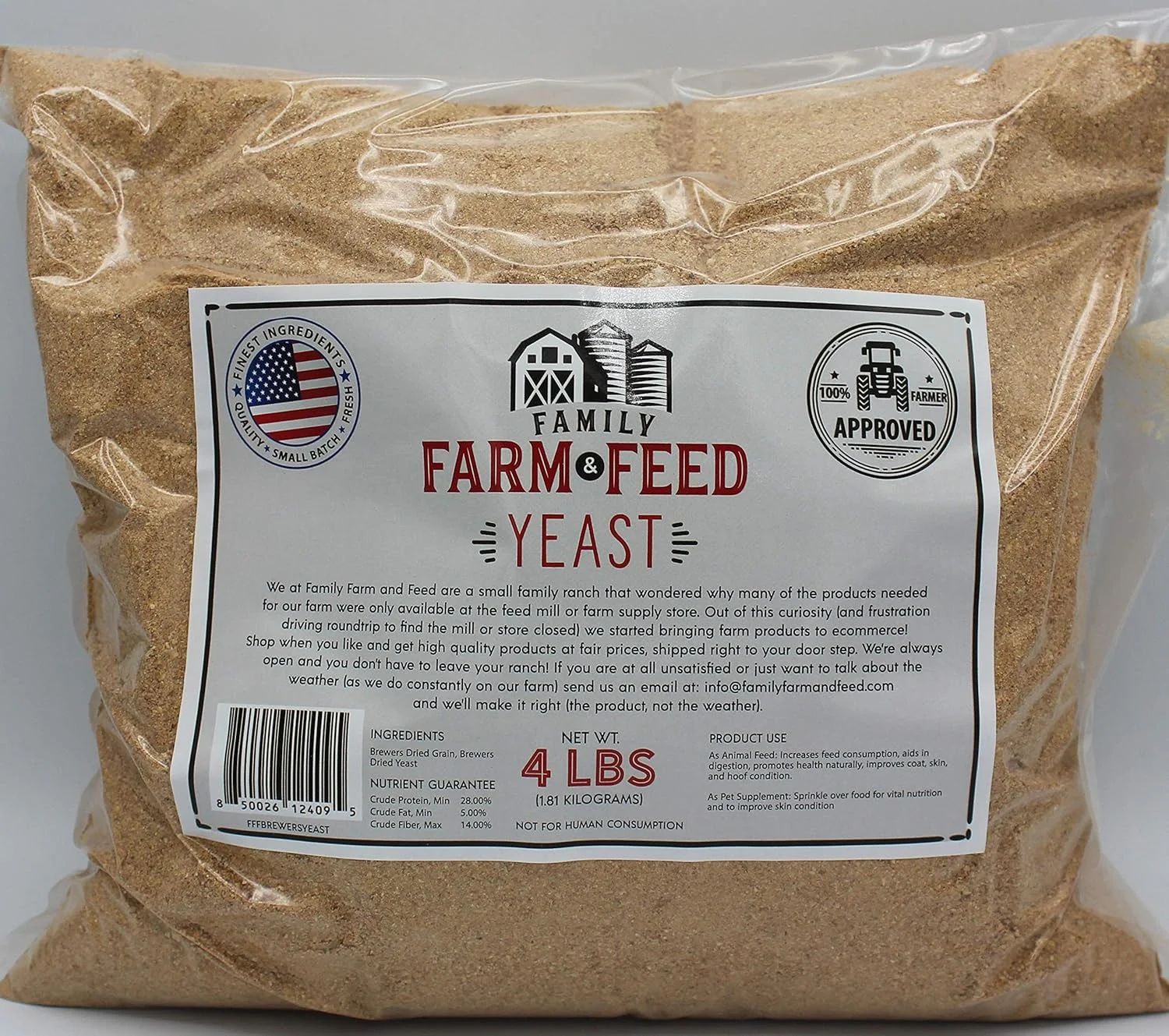 مخمر آبجو | مخصوص حیوانات خانگی | مناسب جوان و بالغ | دانه ای | 1.8 کیلوگرم