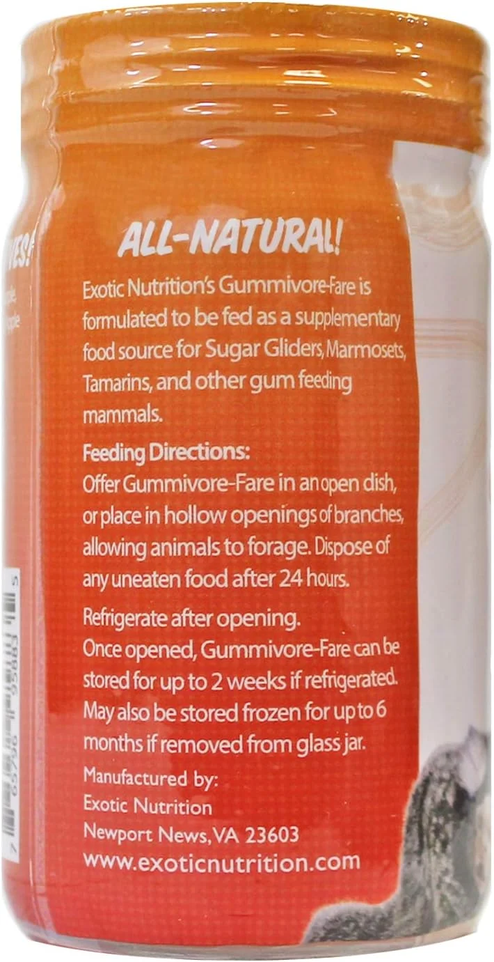 تغذیه اگزوتیک مخلوط میوه برای حیوانات صمغ خوار - 227 گرم