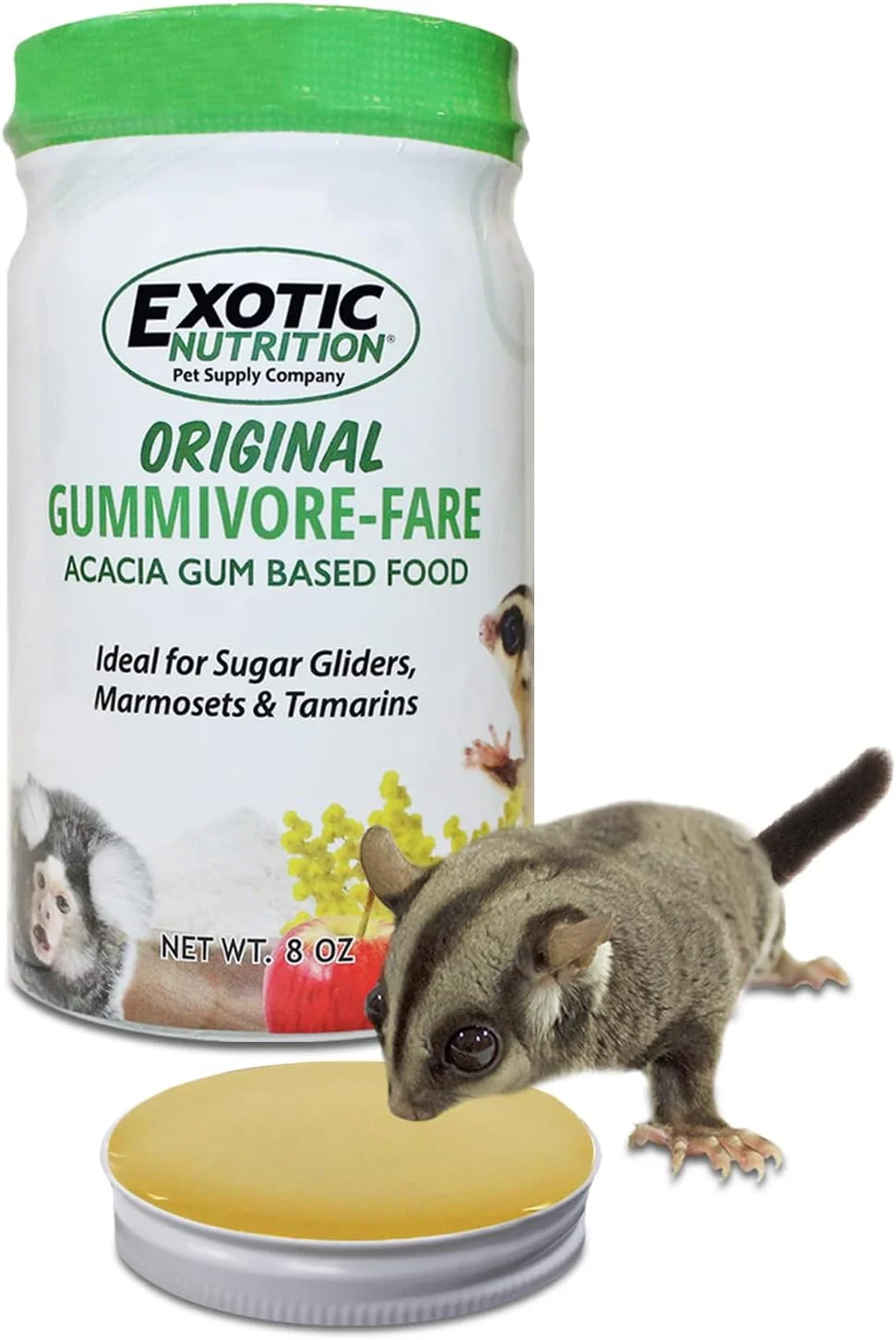 غذای مکمل صمغ آکاسیا برای حیوانات جونده