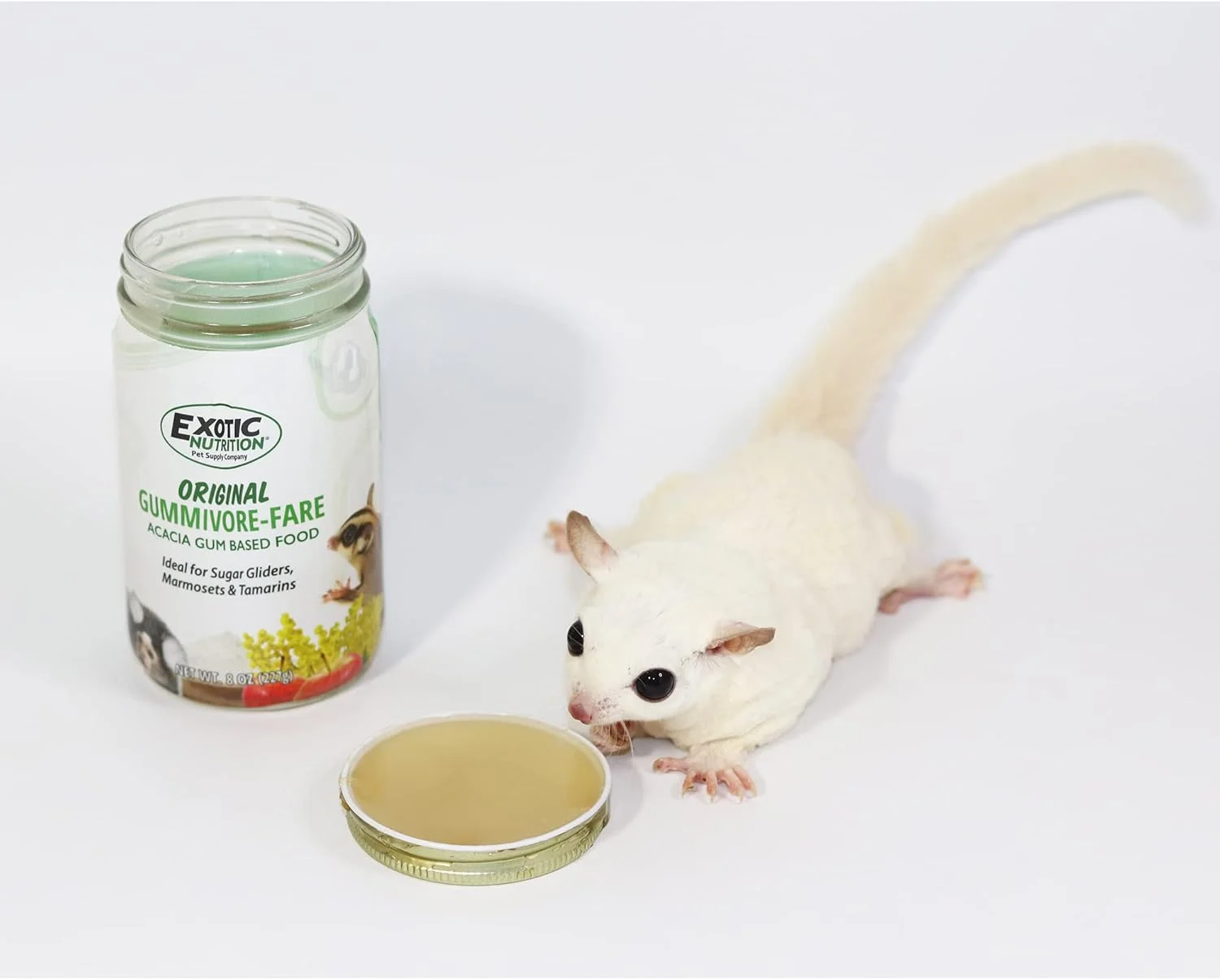 غذای مکمل صمغ آکاسیا برای حیوانات جونده