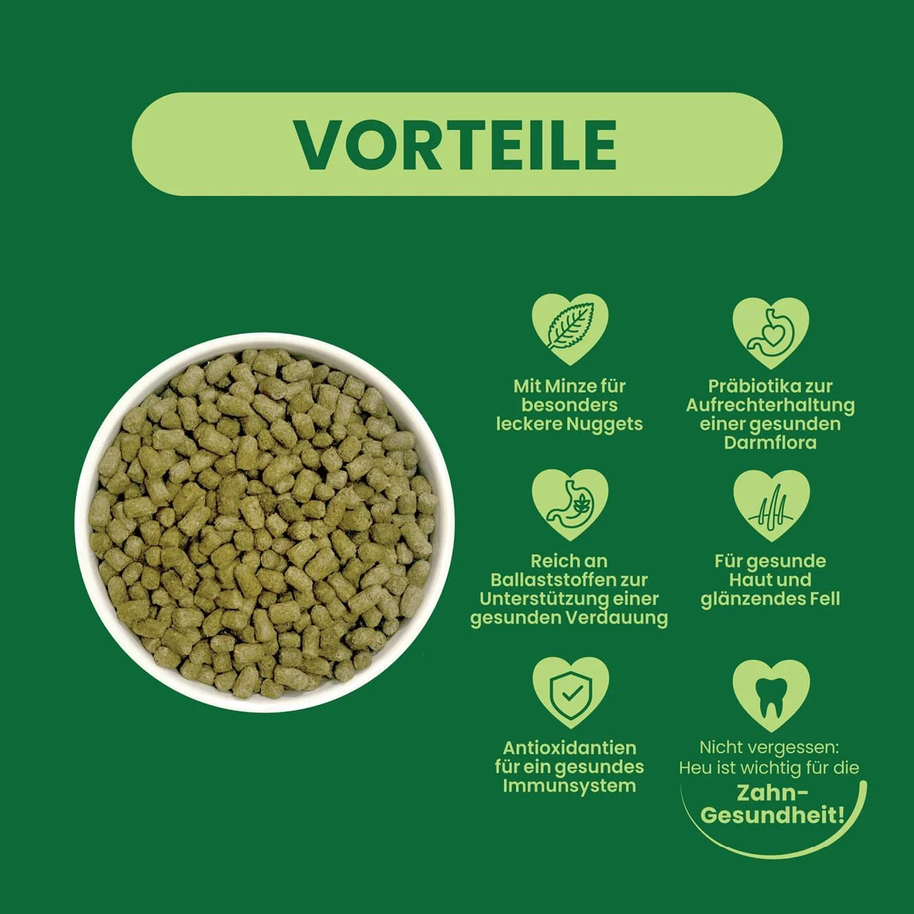 خوراک خرگوش بالغ با نعناع برجس - 3 کیلوگرم (40001)